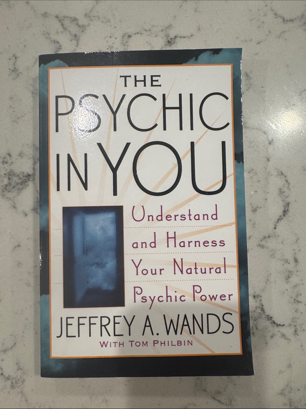 The Psychic In You by — White & Teal Paperback by Jeffrey Wands